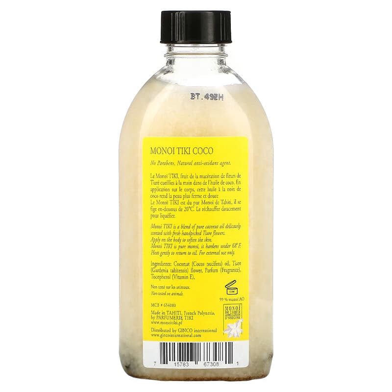 Monoi Tiare Tahiti Coconut Oil 120ml
