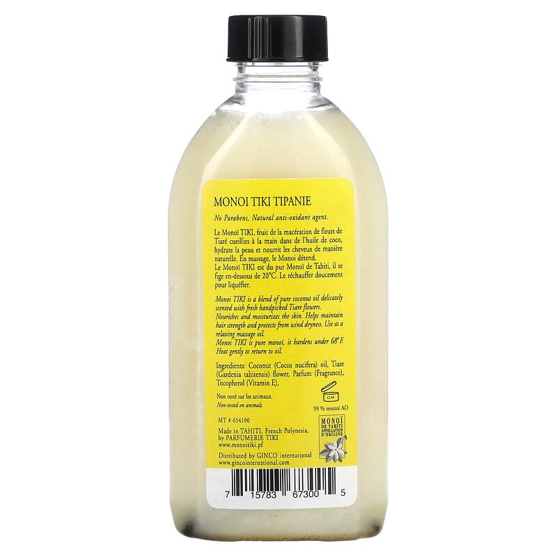 Monoi Tiare Tahiti Coconut Oil 120ml