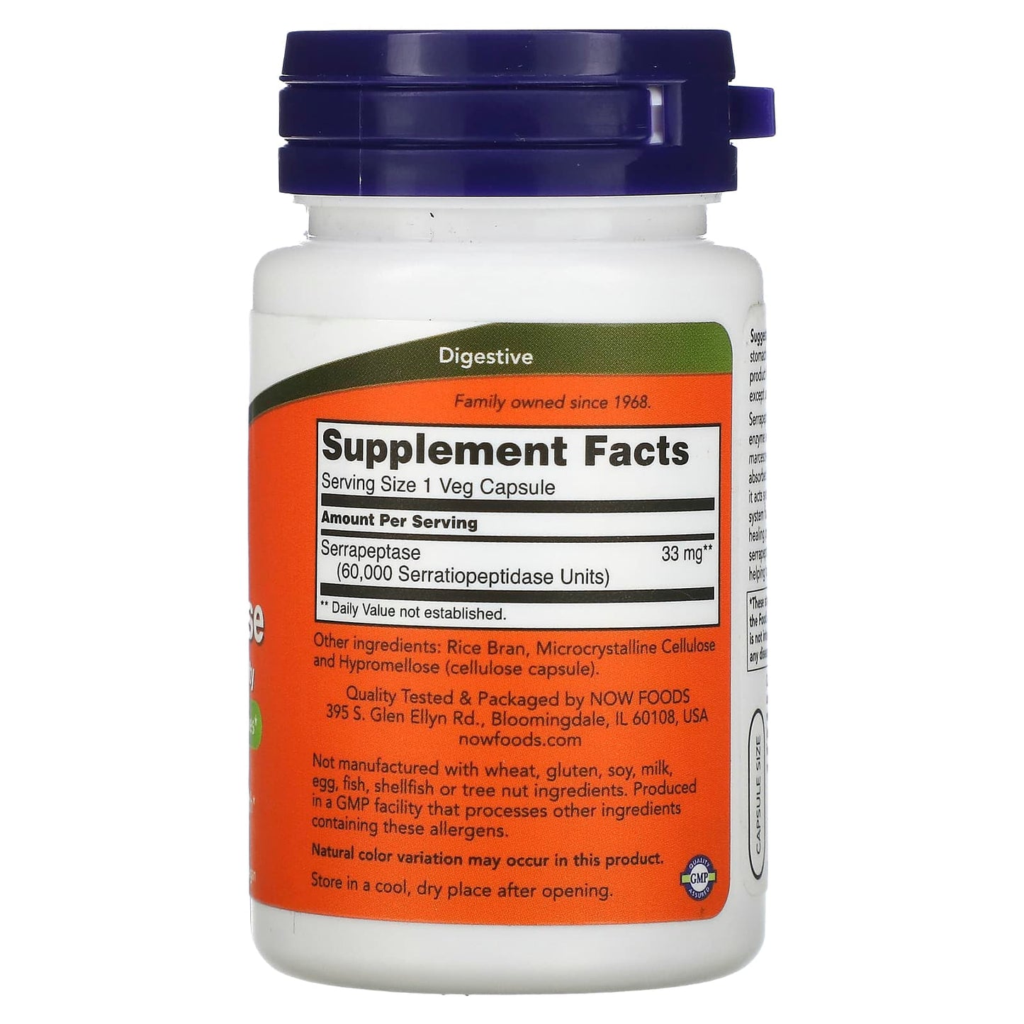 NOW Foods Serrapeptase