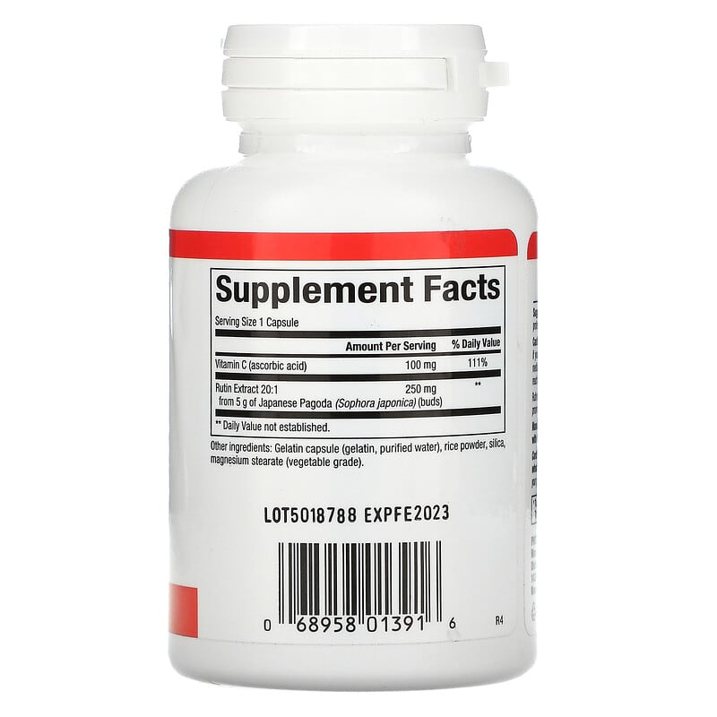 Natural Factors Rutin 250 mg 90 Capsules