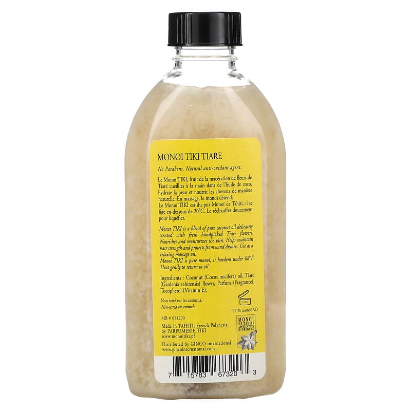 Monoi Tiare Tahiti Coconut Oil 120ml
