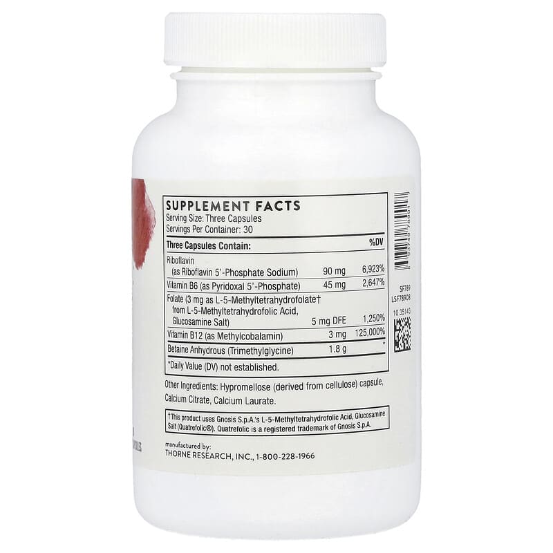 Thorne Methyl-Guard Plus 90 Capsules