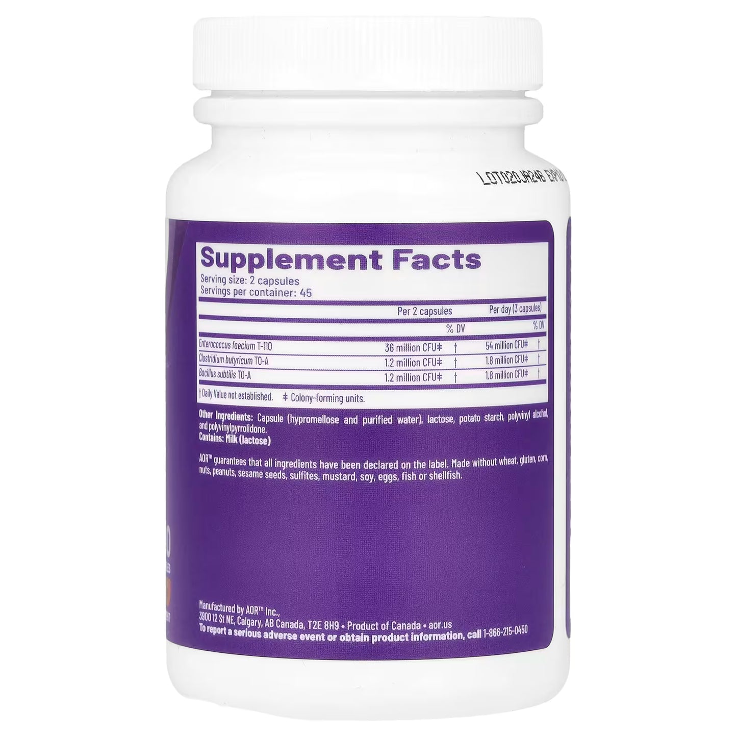 Advanced Orthomolecular Research AOR Probiotic-3