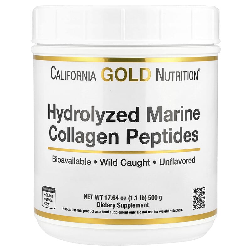 California Gold Nutrition Hydrolyzed Marine Collagen Peptides