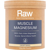 Amazonia Raw Muscle Magnesium Creamy Mango 100g - Amazonia