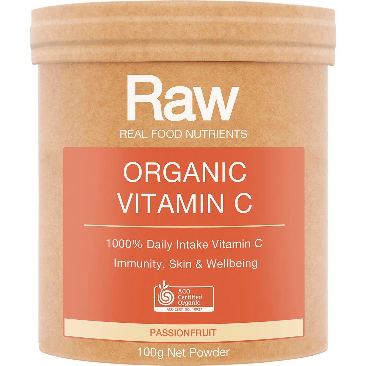 Amazonia Raw Organic Vitamin C Passionfruit 100g - Amazonia
