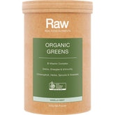Amazonia Raw Organic Greens Vanilla Mint 500g - Amazonia