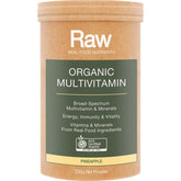 Amazonia Raw Organic Multivitamin Pineapple 200g - Amazonia