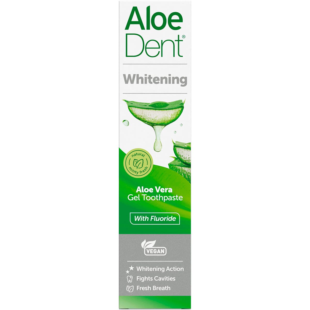 Aloe Dent Toothpaste Whitening with Fluoride 100ml - Aloe Dent