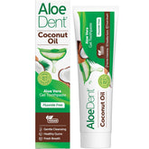 Aloe Dent Toothpaste Coconut Oil Fluoride Free 100ml - Aloe Dent