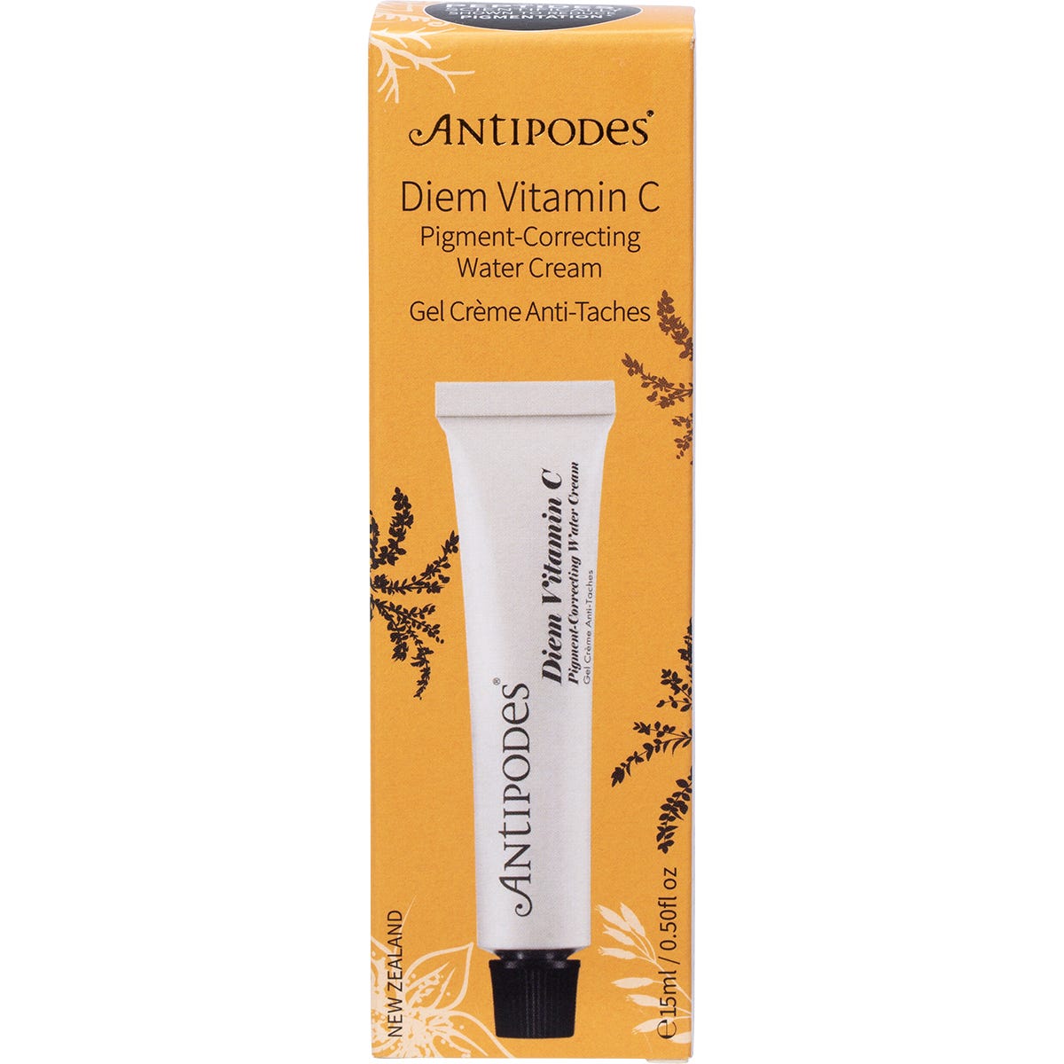 Antipodes Diem Vitamin C Pigment-Correcting Water Cream MINI 15ml - Antipodes