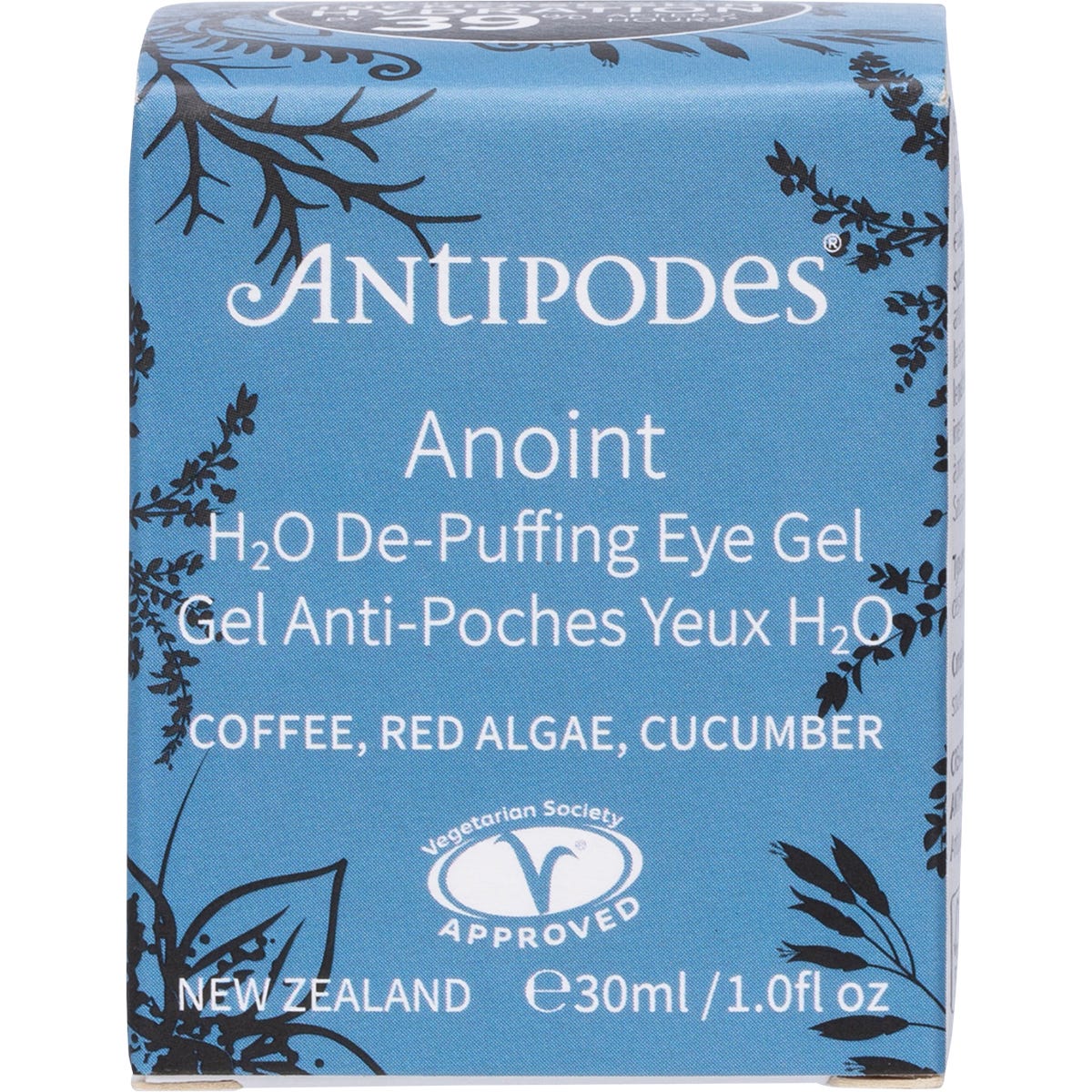 Antipodes Anoint H2O De-Puffing Eye Gel 30ml - Antipodes