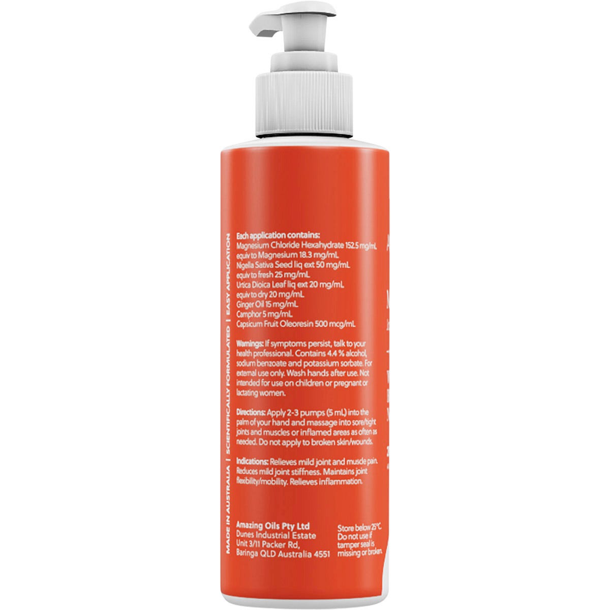 Amazing Oils Magnesium Joint Lotion 200ml - Amazing Oils
