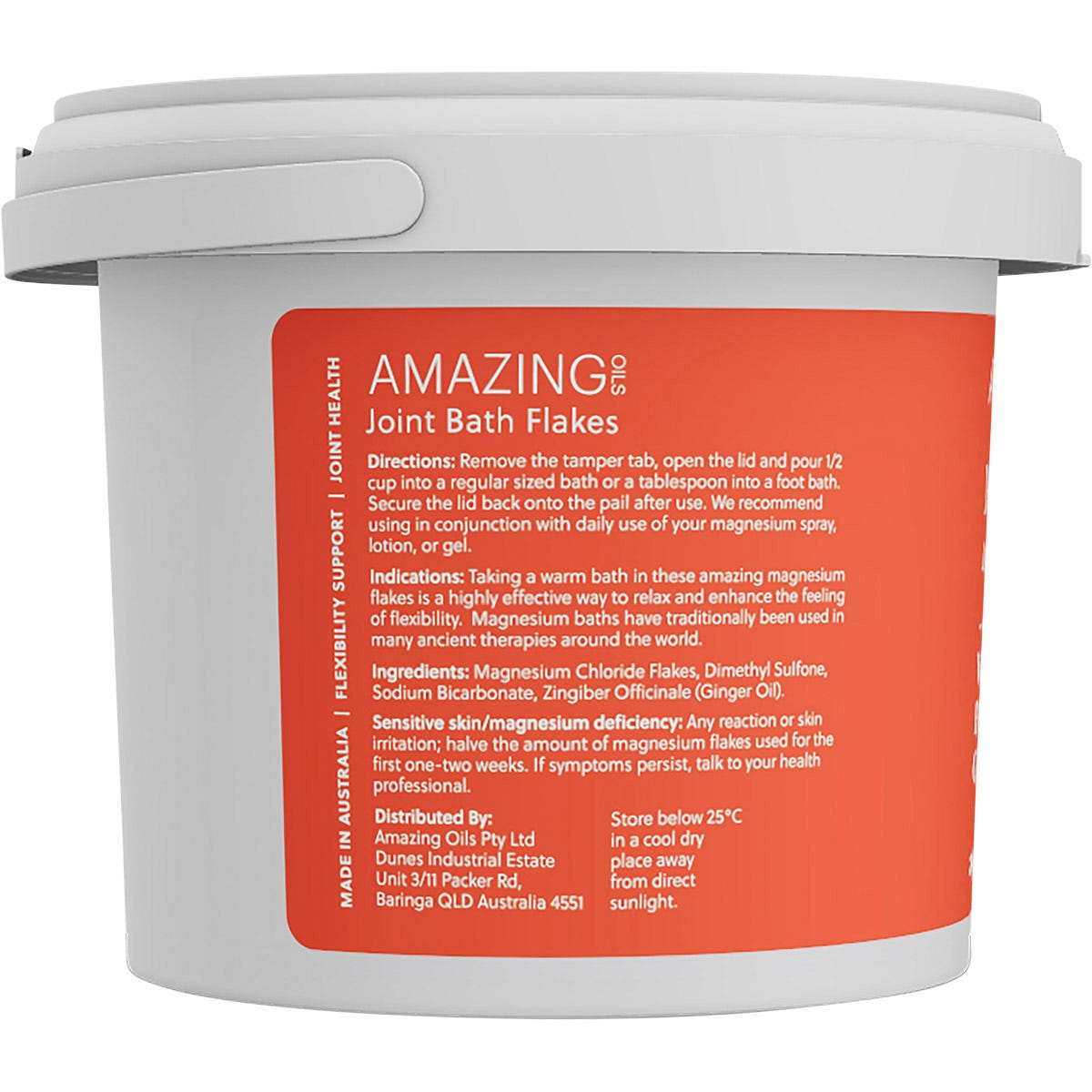 Amazing Oils Magnesium Joint Bath Flakes 2kg - Amazing Oils