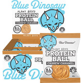 Blue Dinosaur Protein Ball Caramel Cashew 12x40g - Blue Dinosaur