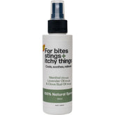 Bug-Grrr Off For bites stings + itchy things 100% Natural Spray 100ml - Bug-Grrr Off