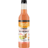 Buderim Ginger Ginger Lemon, Lime & Bitter Refresher Cordial No Sugar 750ml - Buderim Ginger