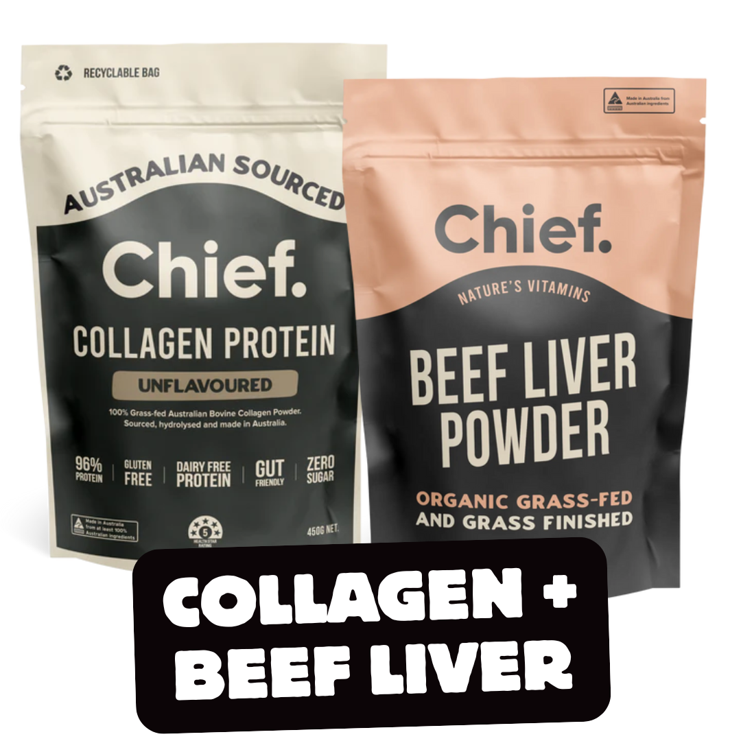 Chief Collagen Protein + Beef Liver Powder