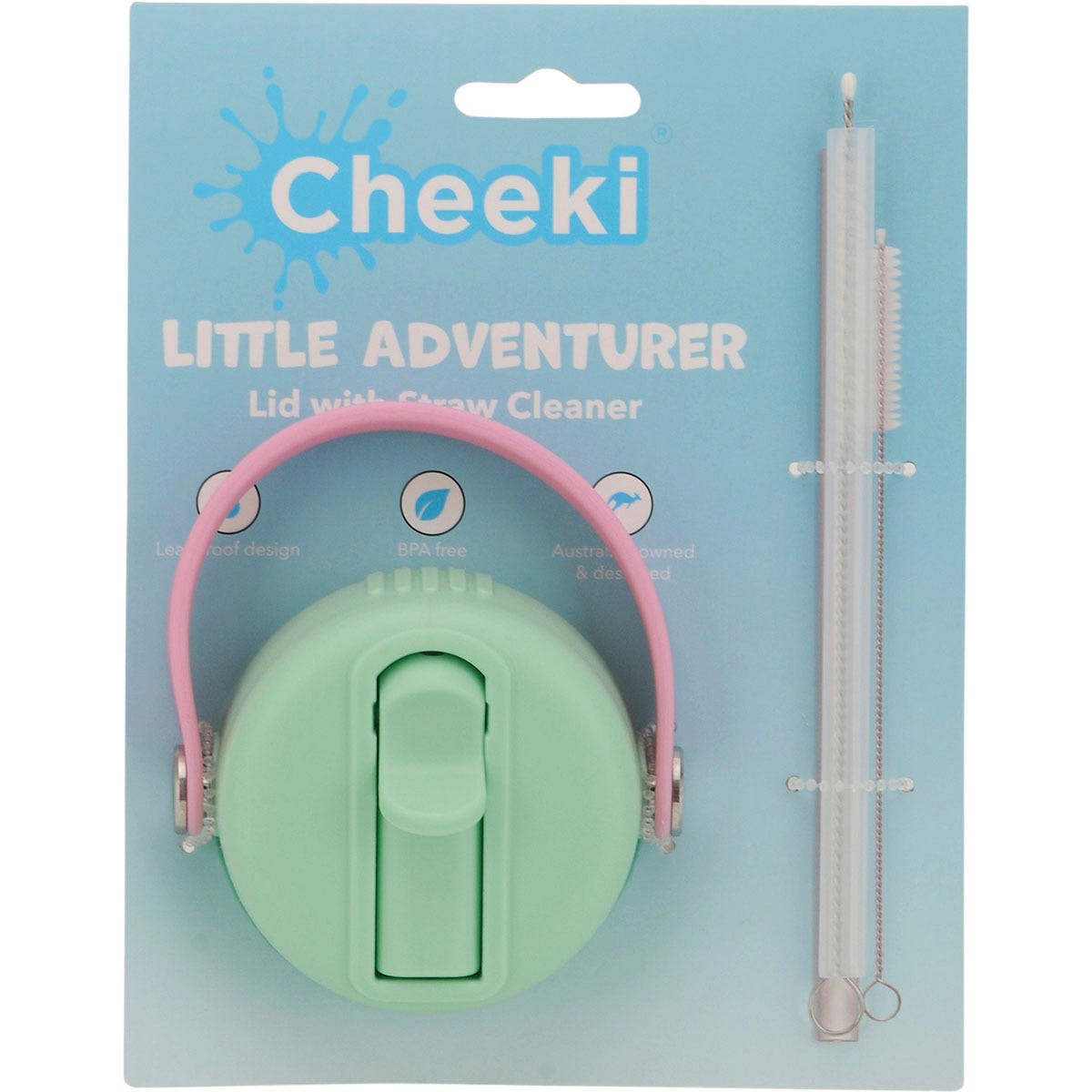 Cheeki Kids Bottle Replacement Lid Mermaid - Cheeki