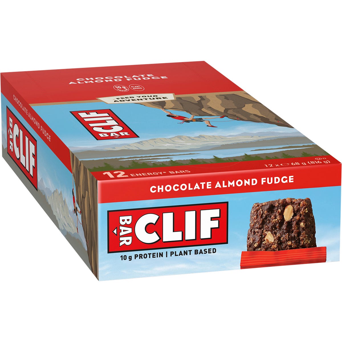 CLIF Energy Bar Chocolate Almond Fudge 12x68g - CLIF