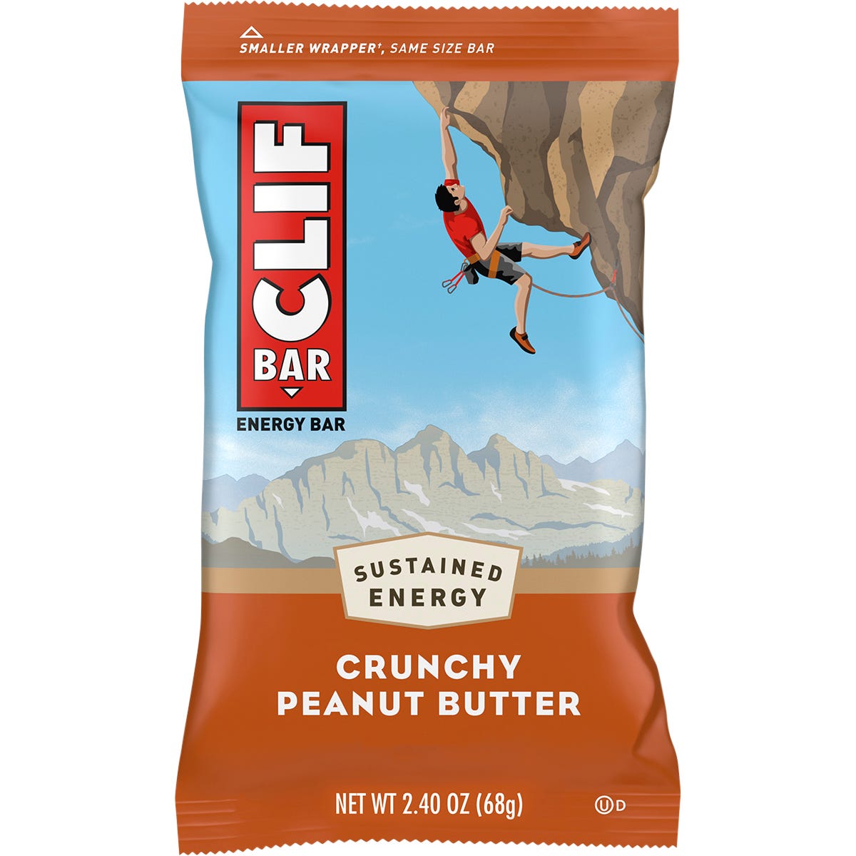 CLIF Energy Bar Crunchy Peanut Butter 12x68g - CLIF