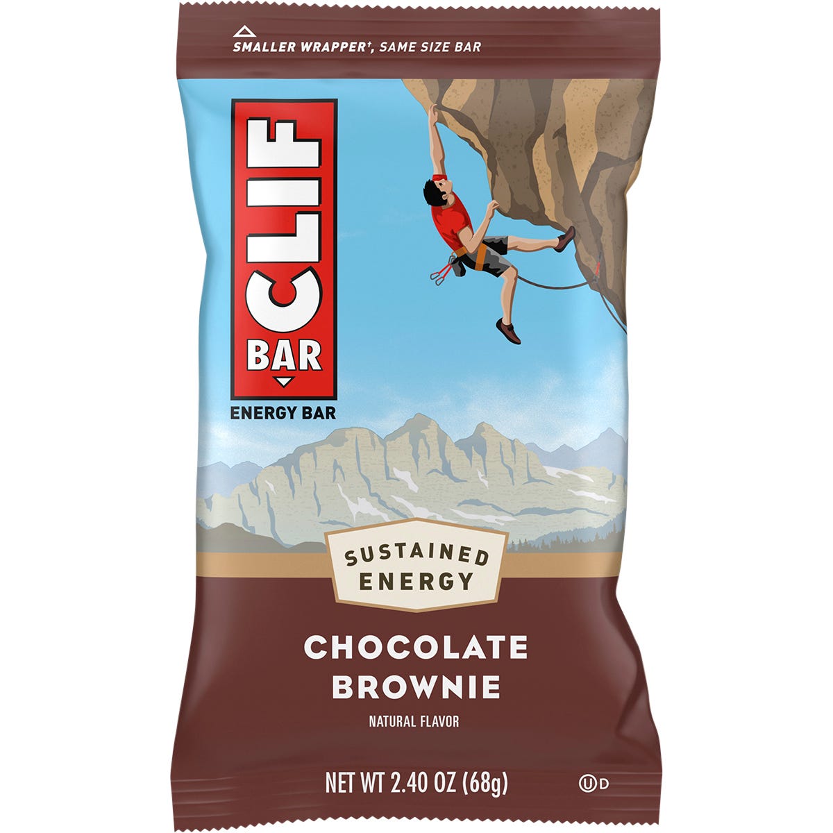 CLIF Energy Bar Chocolate Brownie 12x68g - CLIF