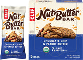 CLIF Nut Butter Bar Chocolate Chip & Peanut Butter 5x50g - CLIF