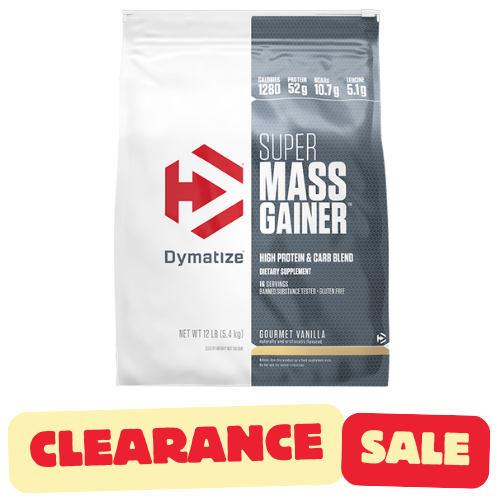 Dymatize Nutrition Super Mass Gainer Gourmet Vanilla 12 lbs 5.4 kg X Supplements