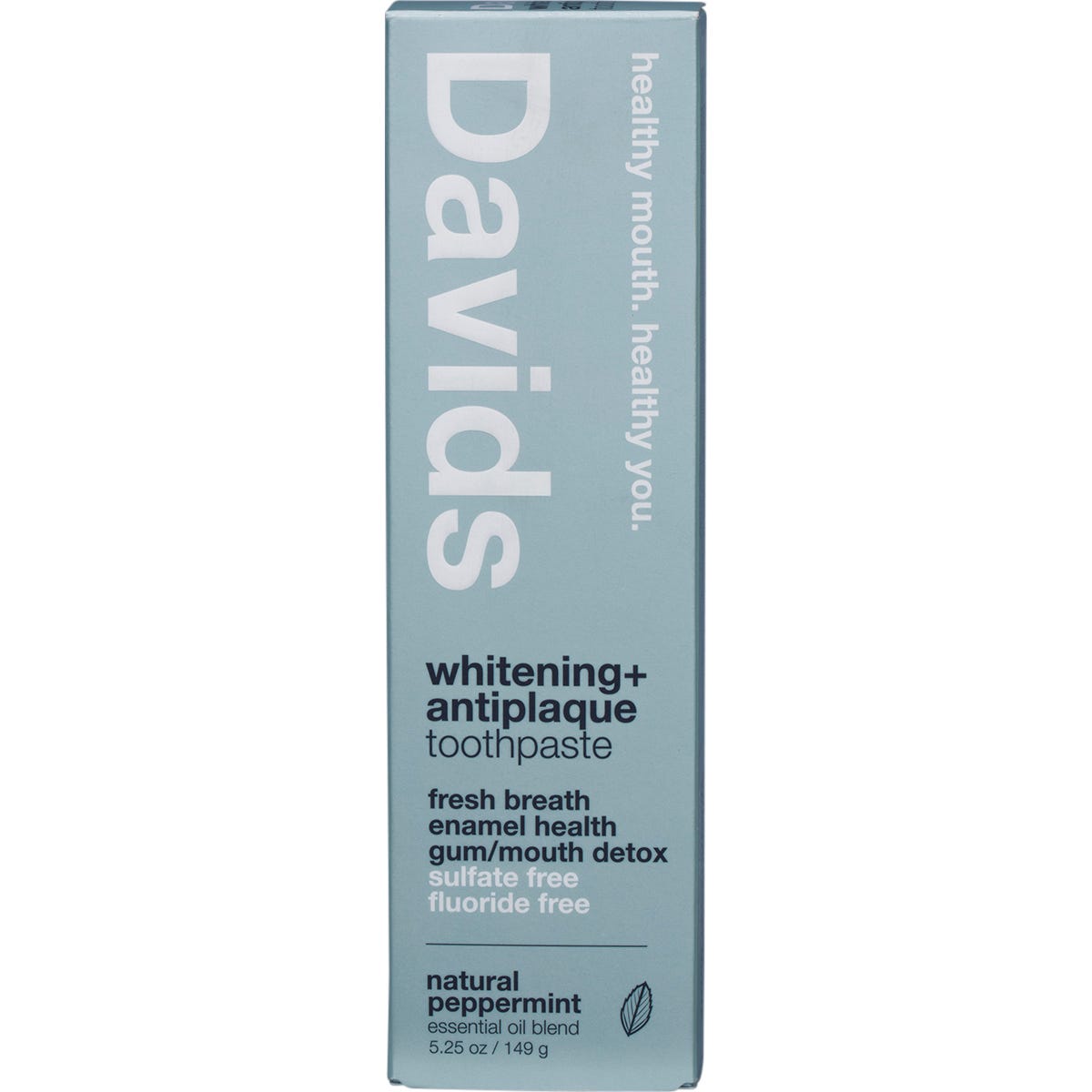Davids Hydroxi Toothpaste Whitening + Antiplaque Peppermint 149g - Davids Hydroxi Toothpaste