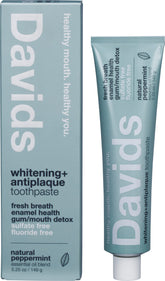 Davids Hydroxi Toothpaste Whitening + Antiplaque Peppermint 149g - Davids Hydroxi Toothpaste