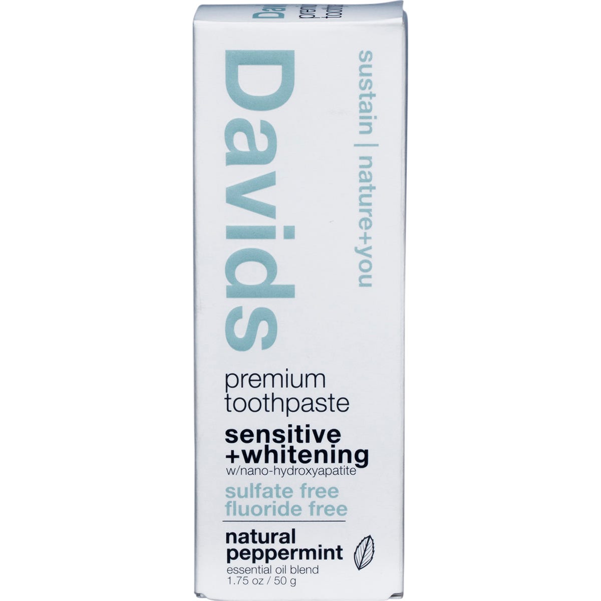 Davids Hydroxi Toothpaste Sensitive + Whitening Peppermint 50g - Davids Hydroxi Toothpaste