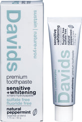 Davids Hydroxi Toothpaste Sensitive + Whitening Peppermint 50g - Davids Hydroxi Toothpaste