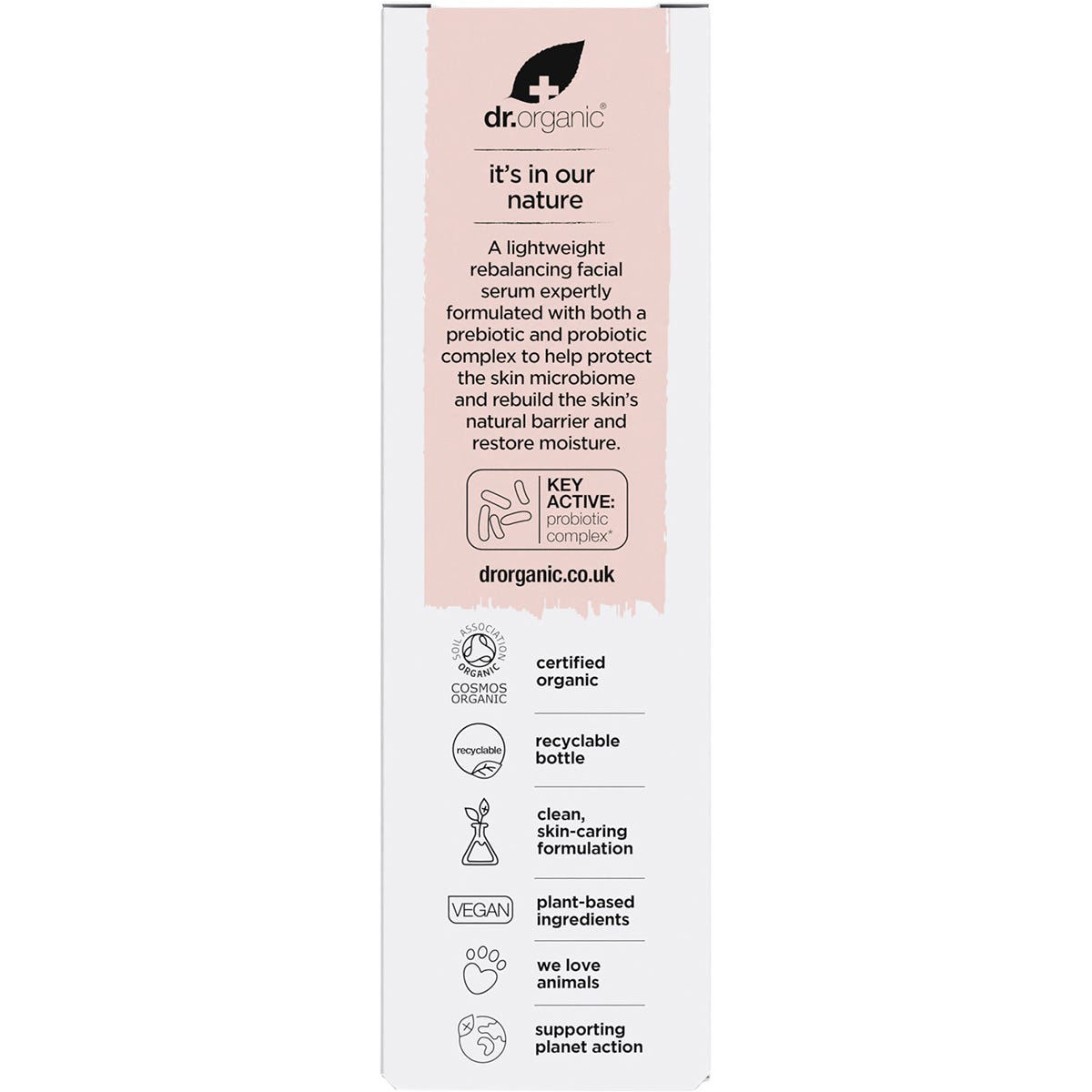 Dr. Organic Skin Calm Probiotic Protection Serum 30ml - Dr. Organic