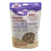 2die4 Live Foods Organic Activated Celtic Salt & Vinegar Almonds 300g - 2die4 Live Foods