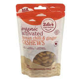 2die4 Live Foods Organic Activated Korean Chilli & Ginger Cashews 120g - 2die4 Live Foods