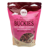 2die4 Live Foods Organic Activated Buckies Coco-Berry Clusters 400g - 2die4 Live Foods