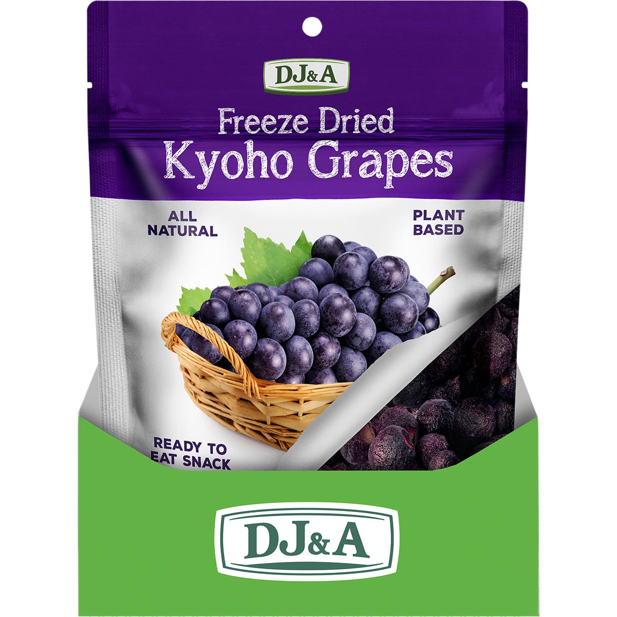 DJ&A Freeze Dried Kyoho Grapes 10x25g - DJ&A