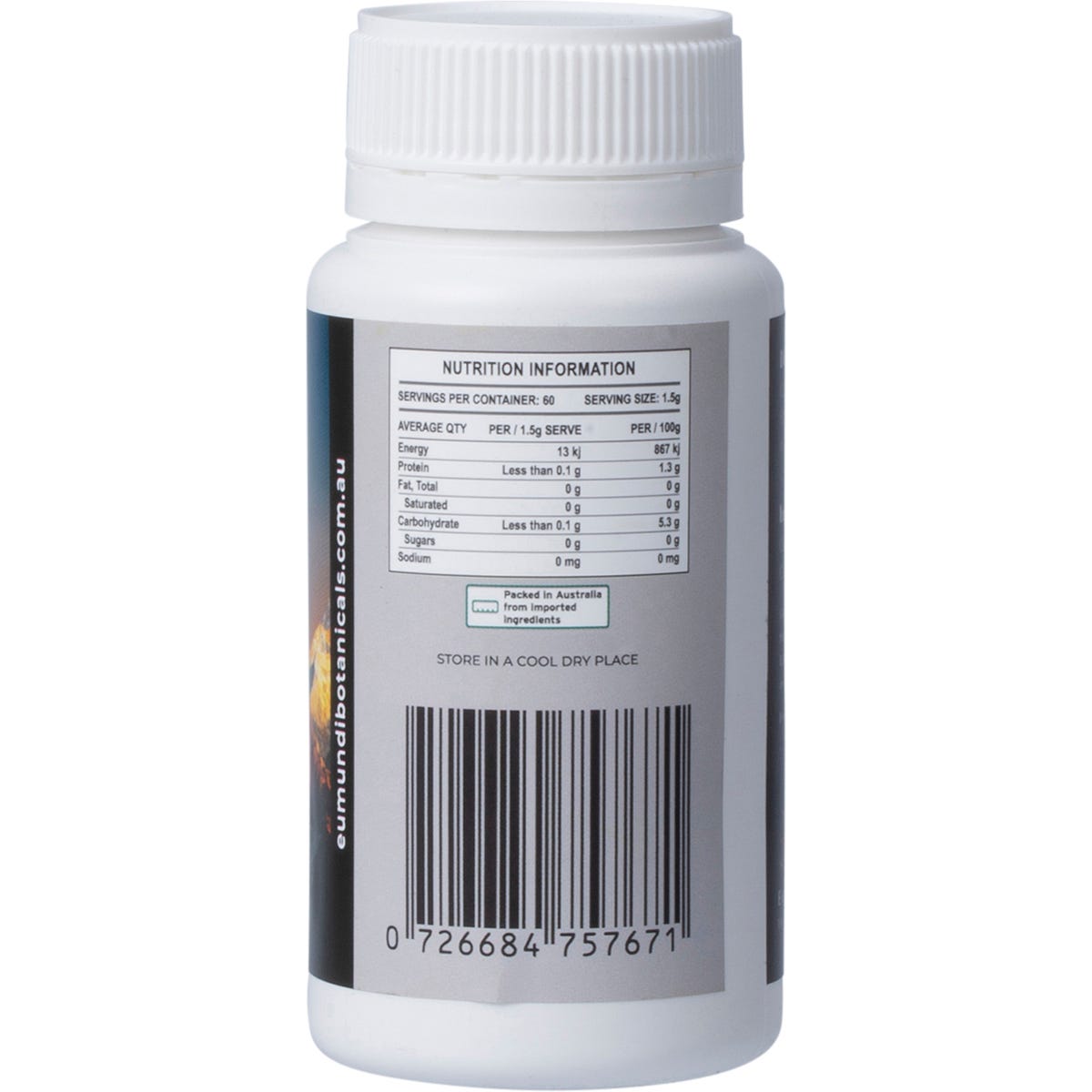 Eumundi Botanicals Shilajit 60 Caps - Eumundi Botanicals