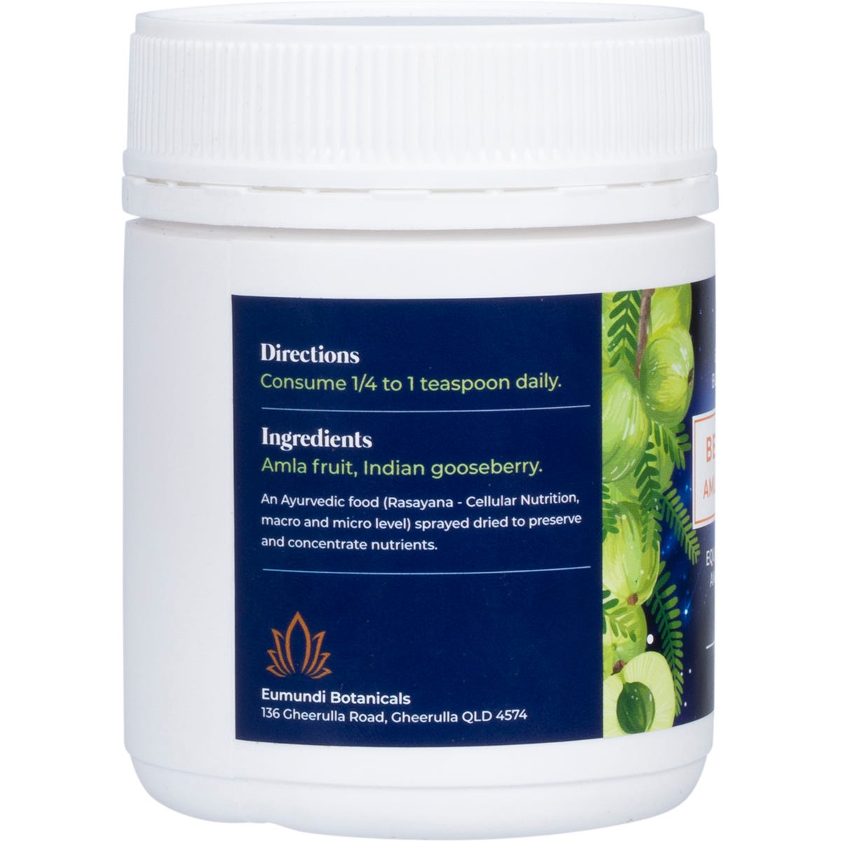 Eumundi Botanicals Beyond C Amla Powder 150g - Eumundi Botanicals