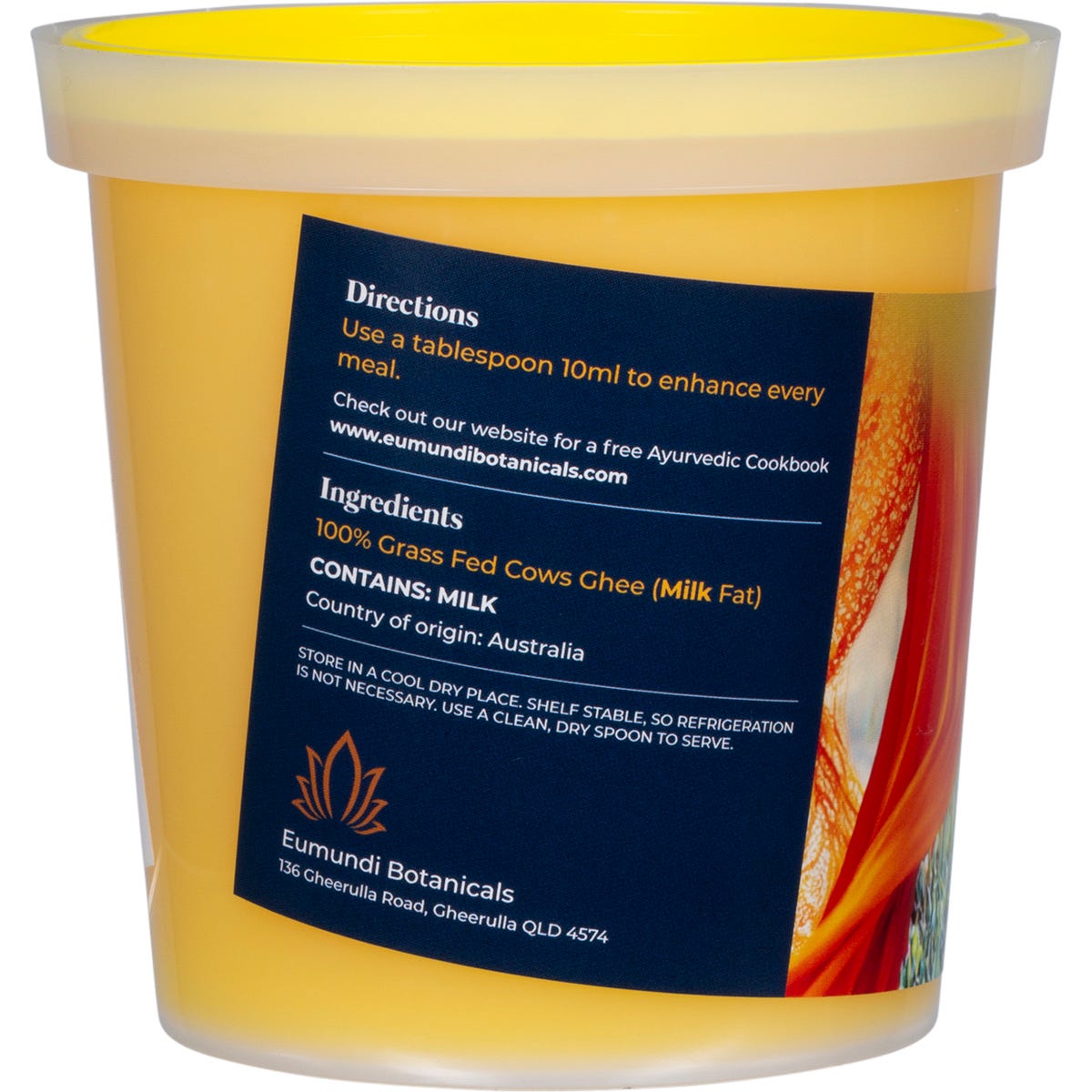 Eumundi Botanicals Dharma Ghee 500ml - Eumundi Botanicals
