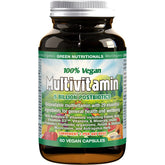 Green Nutritionals 100% Vegan Multivitamin Capsules 60 Caps - Green Nutritionals