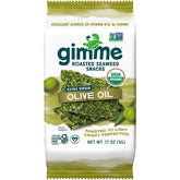 GIMME Roasted Seaweed Snacks Olive Oil 6x5g - GIMME