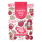 Happy Way Whey Protein Powder White Choc Raspberry 500g - Happy Way