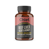 Organic Beef Liver, Heart & Kidney Immunity Boost (30 Servings)