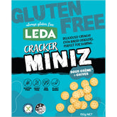 Leda Cracker Miniz Sour Crème & Chives 6x150g - Leda