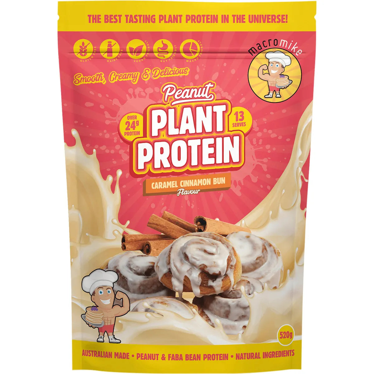 Macro Mike Peanut Plant Protein