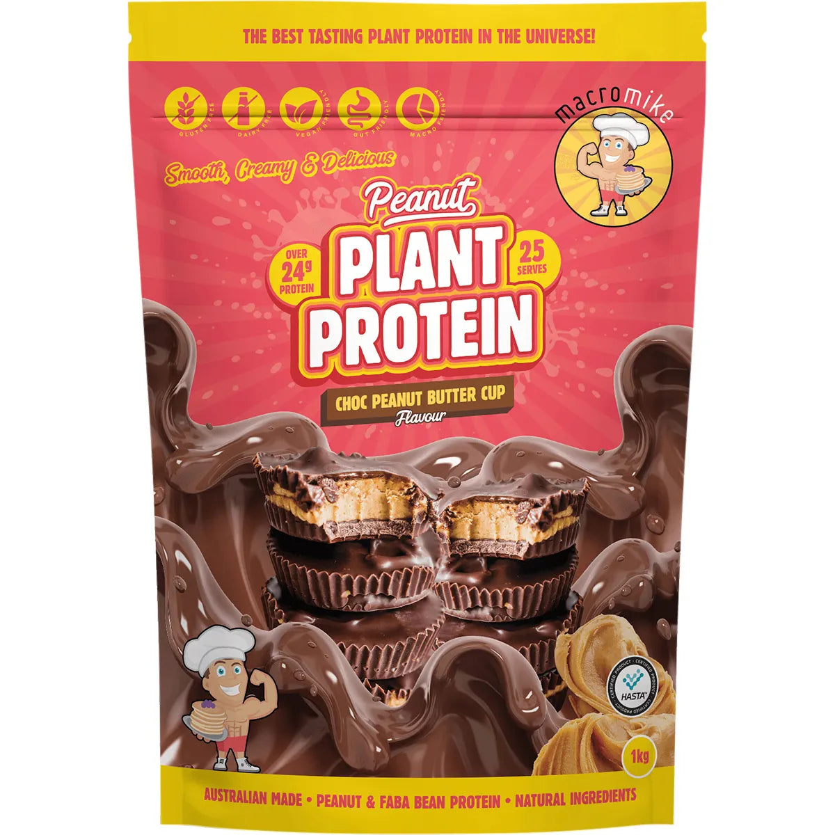 Macro Mike Peanut Plant Protein