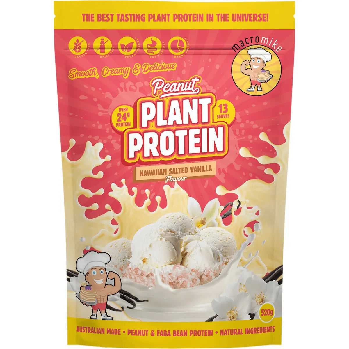 Macro Mike Peanut Plant Protein