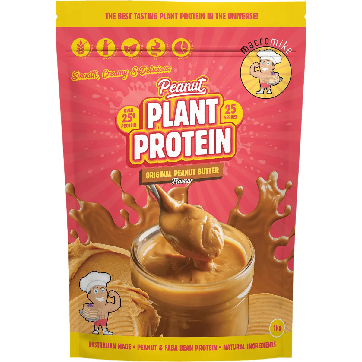 Macro Mike Peanut Plant Protein