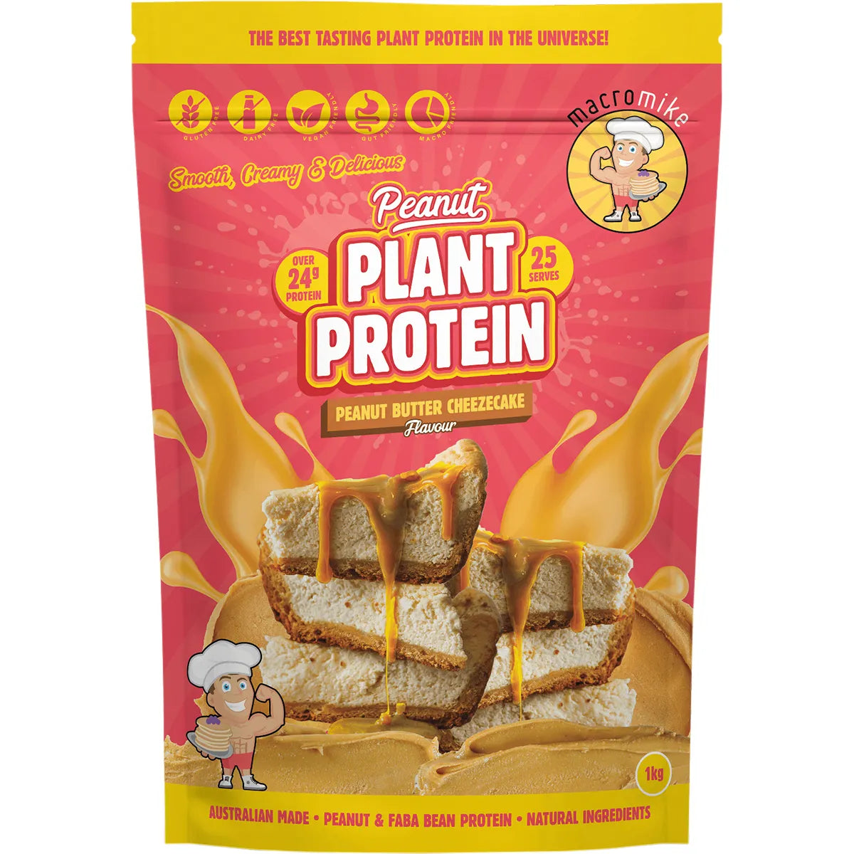 Macro Mike Peanut Plant Protein
